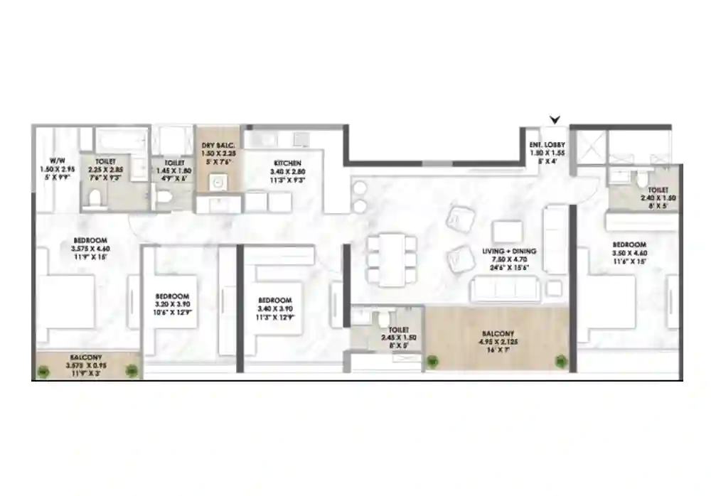 4 BHK
